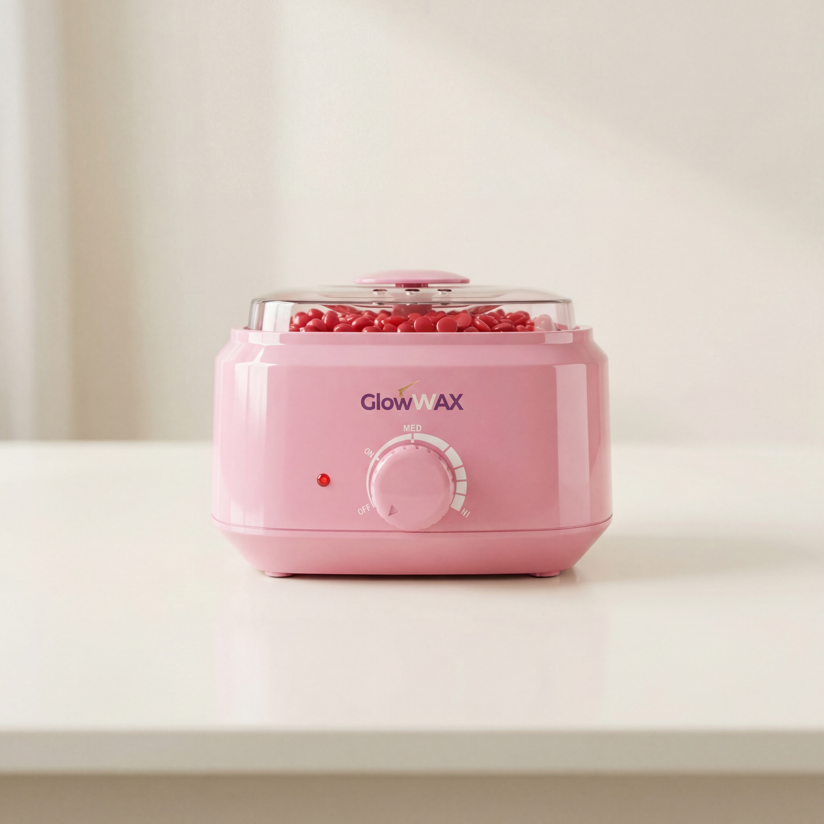 GlowWax Wax Heater - Wax Heater-Pink