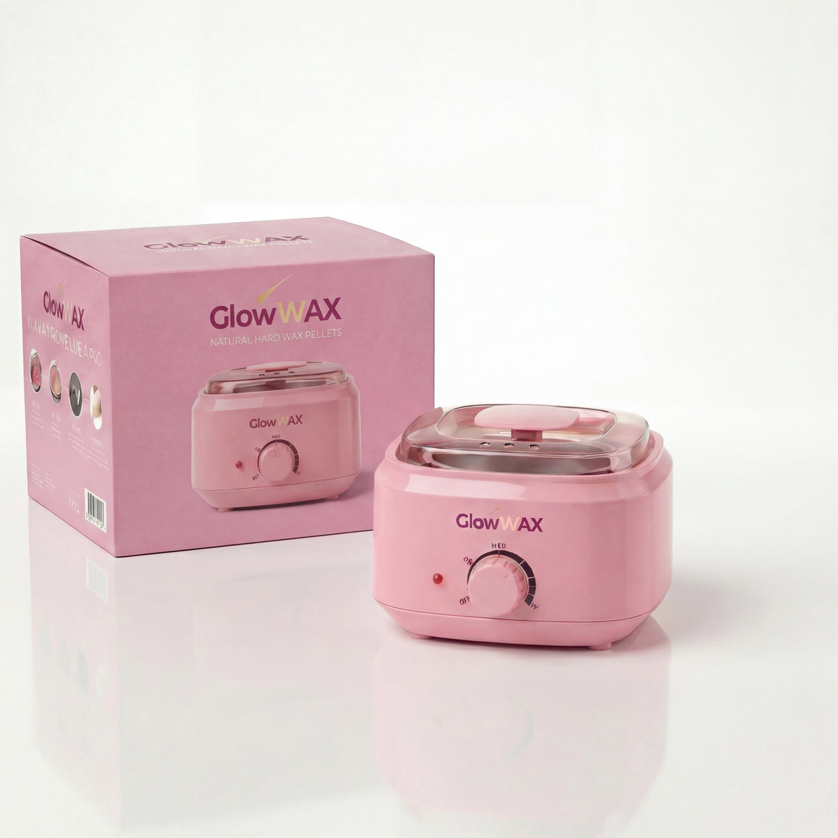 GlowWax Wax Heater - Wax Heater-Pink
